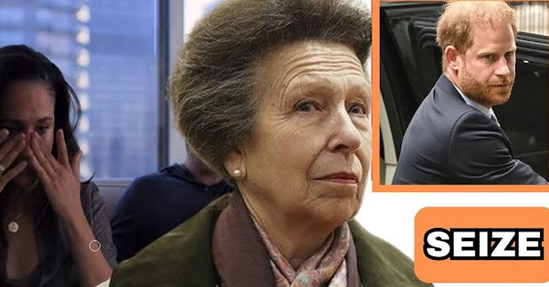 NO MEGHAN HERE! Princess Anne SEIZES Entire Trust Fund From Harry On His 40th Birthday and DONE IT ON Megha’s recent birthday - Daily Spire