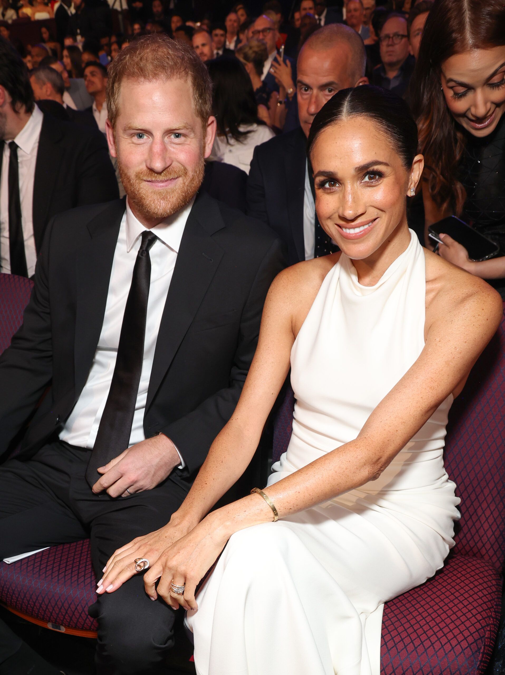 Prince Harry and Meghan Markle attend the 2024 ESPY Awards in Hollywood.