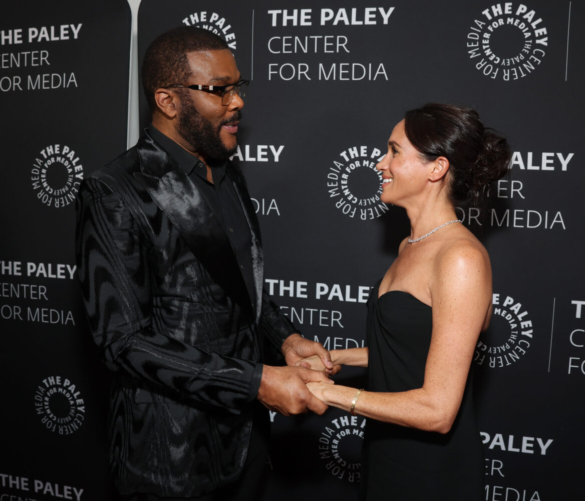 Meghan Markle at The Paley Honors to celebrate Tyler Perry