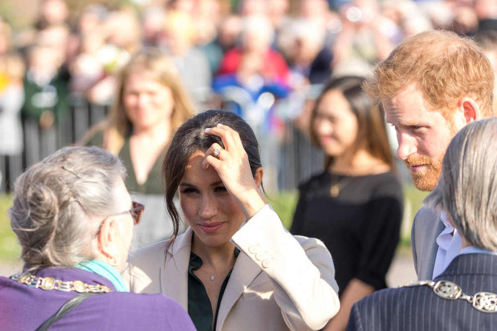 The Joff Youth Centre, Peacehaven, East Sussex, UK. October 3rd 2018. Prince Harry and Meghan Markle visit Sussex as Duke and Duchess of the county.
