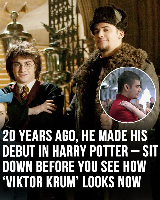 What Viktor Krum actor looks like 20 years on from Harry Potter