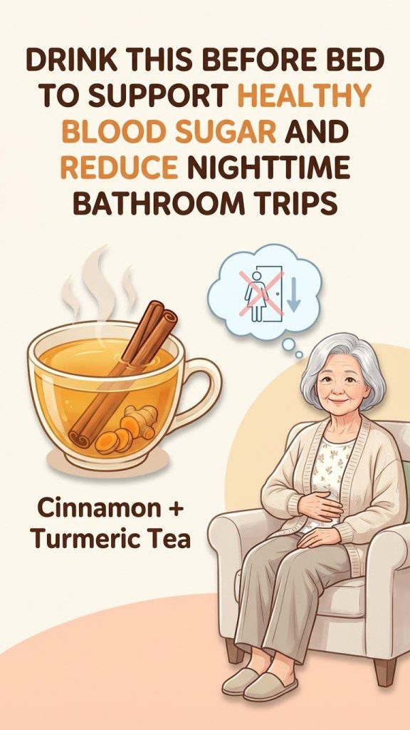Drink this before bed to balance blood sugar & stop nighttime bathroom trips!