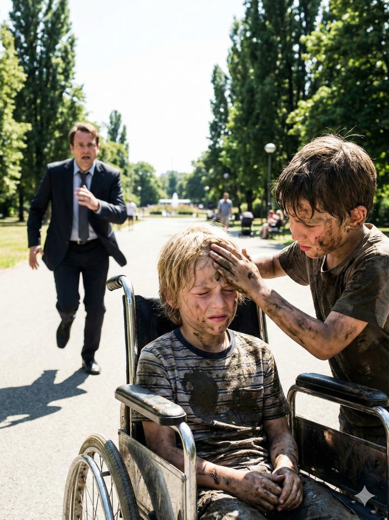 “I’m going to put mud on your eye, and then you won’t be blind anymore… What happened after that…”