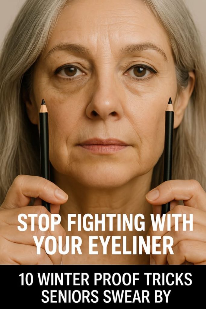 Stop fighting with your eyeliner. 10 winter proof tricks seniors swear by