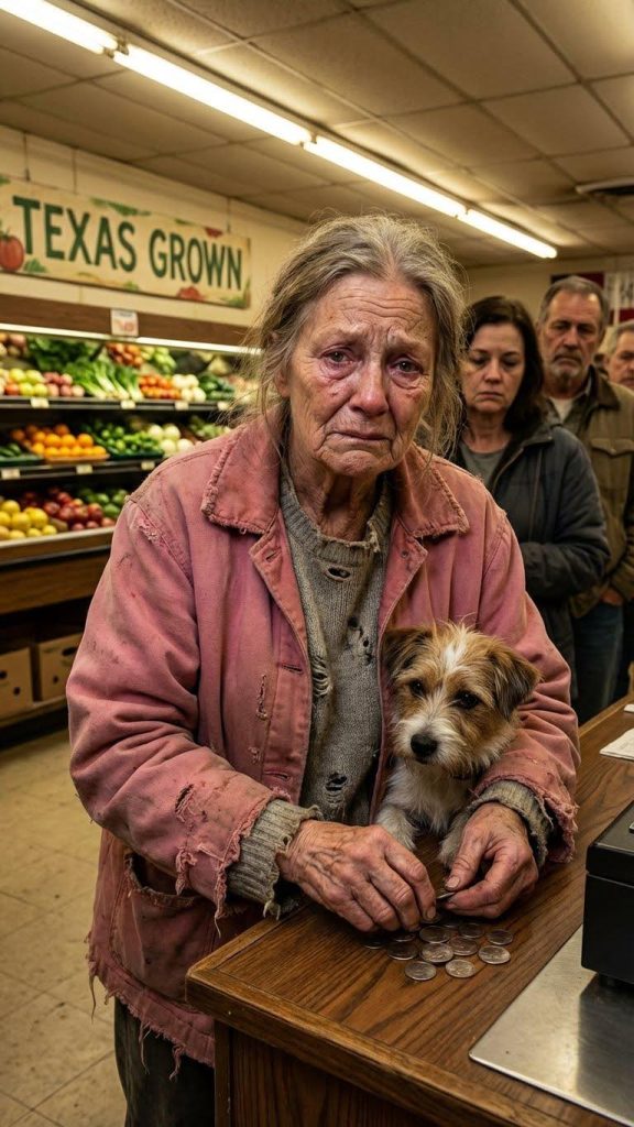 I helped a woman at the grocery store without a second thought—then I received a message that stunned me.