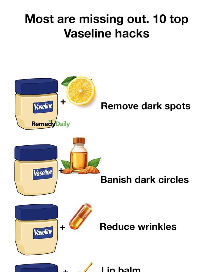Most are missing out. 10 top Vaseline hacks