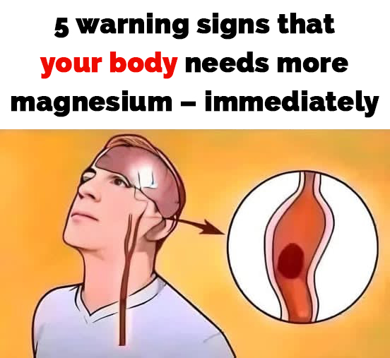 13 signs that you urgently need more magnesium