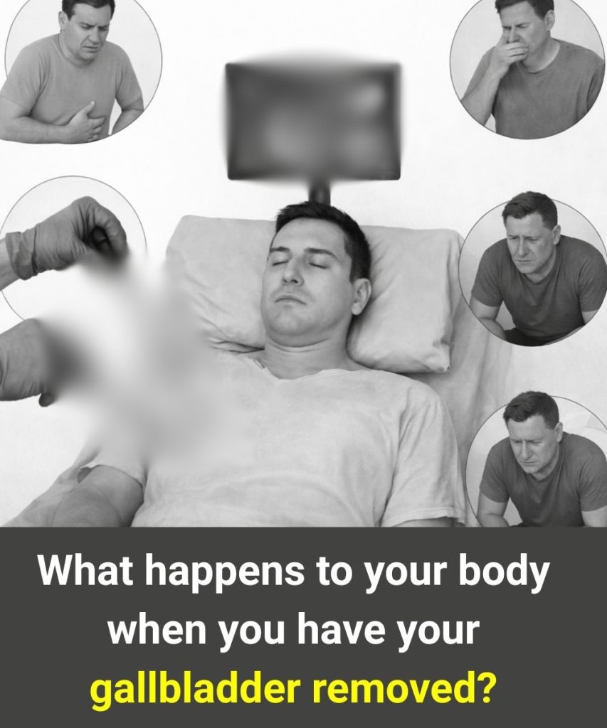 What happens to your body when you have your gallbladder removed?