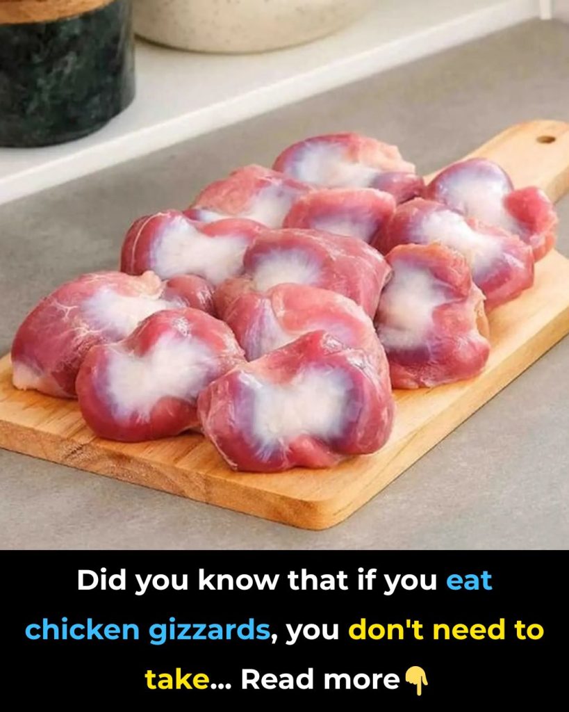 Did you know that if you eat chicken gizzards, you don’t need to take… Read More…