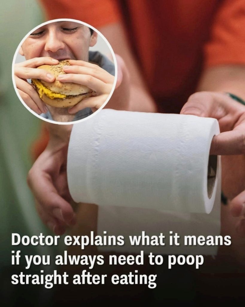 Doctor shares what it means if you always need to poo immediately after you eat (it isn’t just IBS)