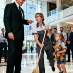 A Billionaire Mocked a Cleaning Mother by Offering Her 100 Million to Fix His Machine — Until Her Little Girl Spoke a Secret That Changed His Entire Legacy.