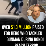 Over $1.3 million raised for hero who tackled gunman during Bondi Beach terror attack