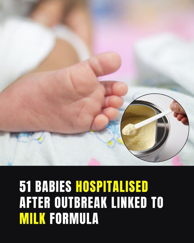 51 babies hospitalised after outbreak linked to milk formula
