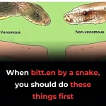 When bitten by a snake, you should do these things first