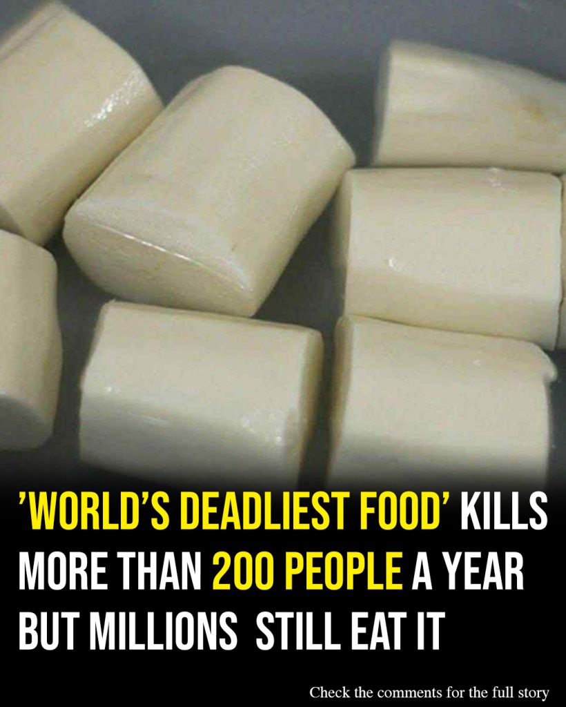 World’s ‘deadliest food’ kills 200 each year