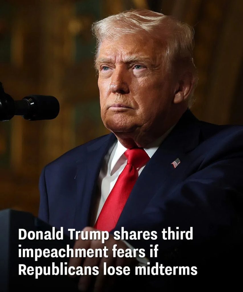Donald Trump shares third impe:achment fears if Republicans lose midterms
