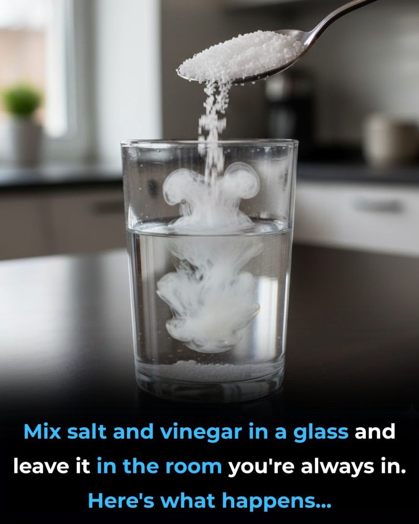 Discover: A Glass of Water, Vinegar, and Salt Can Cleanse Your Home