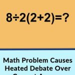 Math problem from 2019 divides the internet