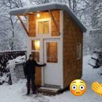 13-year-old builds his own mini-house in his backyard, look inside and be impressed