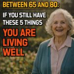 Between the ages of 65 and 80: five aspects that reflect well-being and a well-cared-for life.