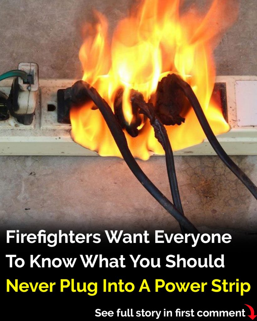 Firefighters want everyone to know what you should never plug into a power strip