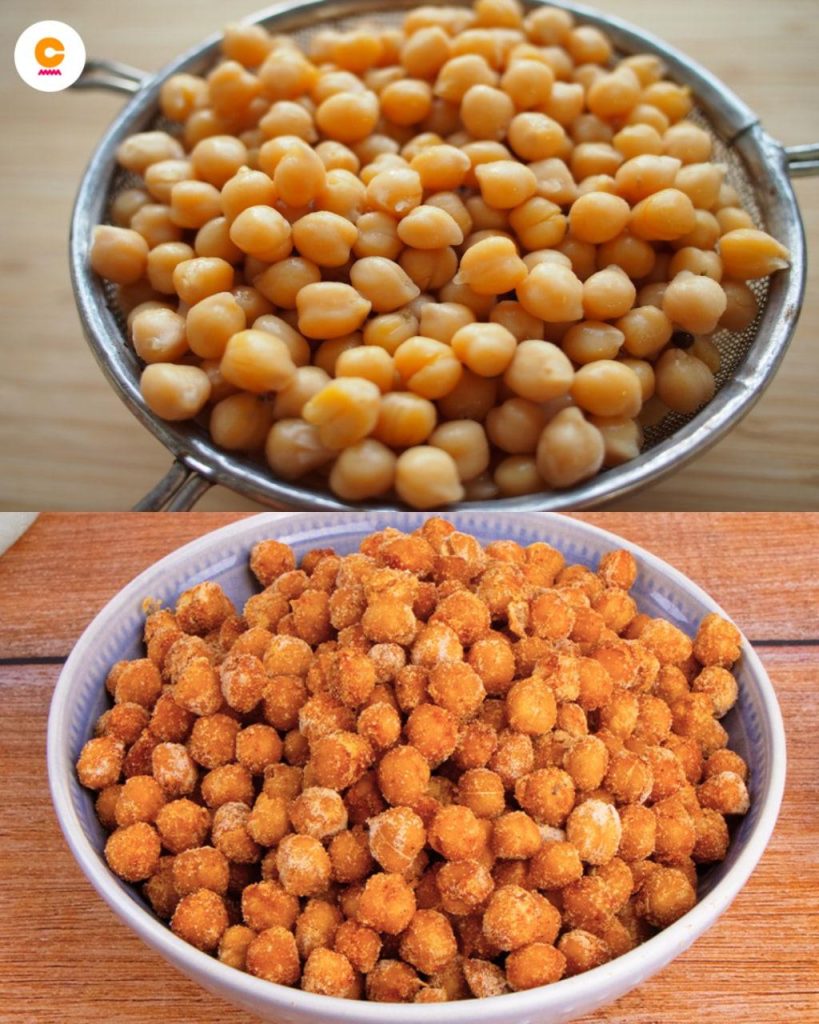 Crunchy and Tasty Oven-Roasted Chickpeas
