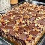 Caramel Chocolate Crunch Bars