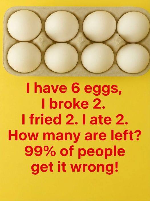 A Fun Egg Riddle That Really Makes You Stop and Think