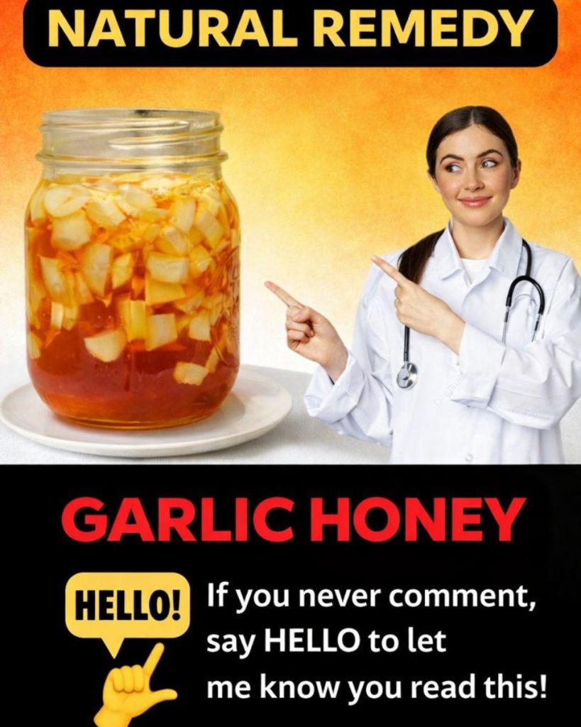 Eat Garlic and Honey on an Empty Stomach for 7 Days: A Gentle Natural Wellness Ritual
