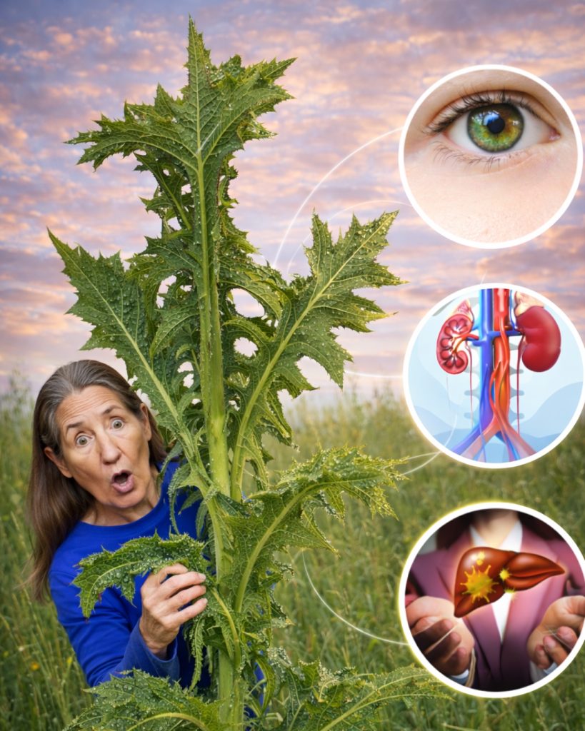 The Surprising Health Benefits of Prickly Lettuce: Nature’s Overlooked Superfood Growing in Your Backyard