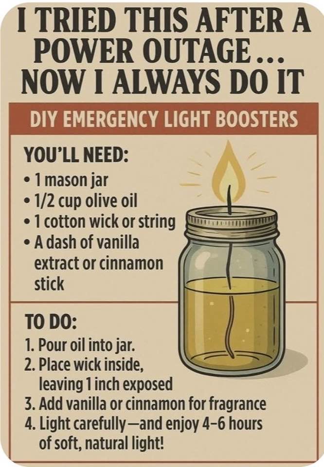 DIY Emergency Light Booster at Home Using Household Items (Mason Jar Method)