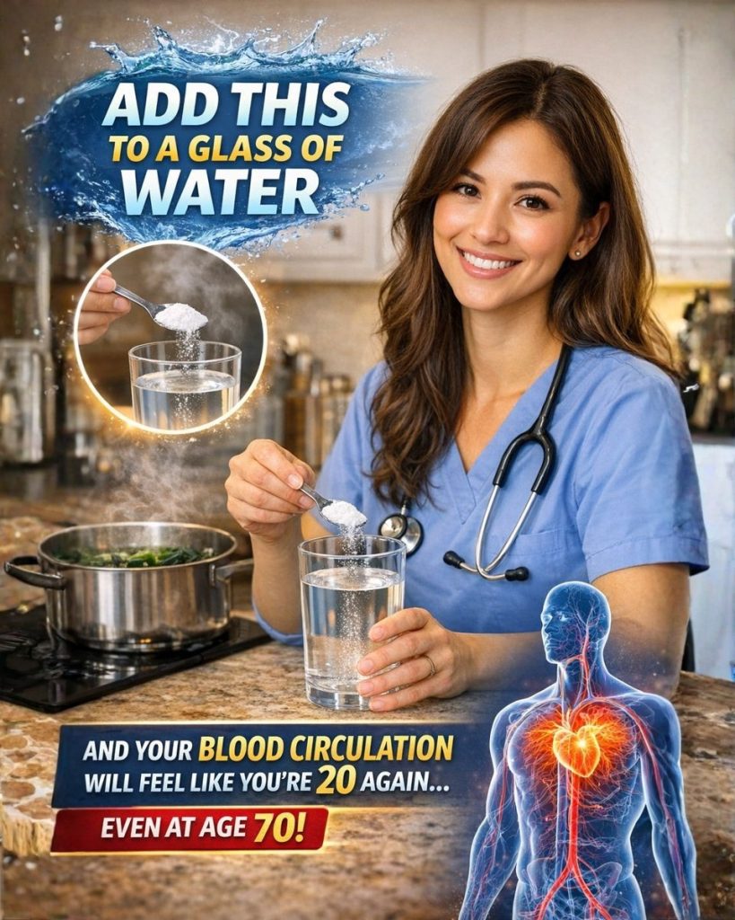 For Older Adults: Stop Drinking Plain Water Alone — Add This Mineral to Support Daily Circulation Comfort (You’ll Love This Simple Recipe)