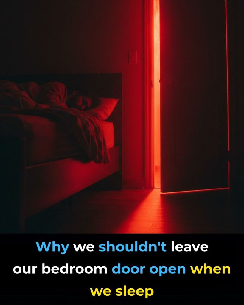Why we shouldn’t leave our bedroom door open while we sleep: Safety and Energy