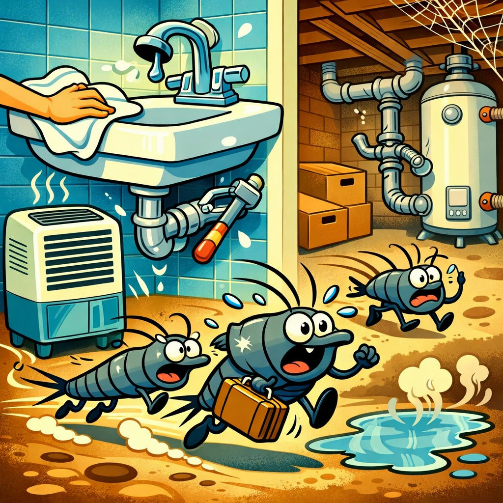 Why Are Silverfish Throwing a Party in Your Bathroom?