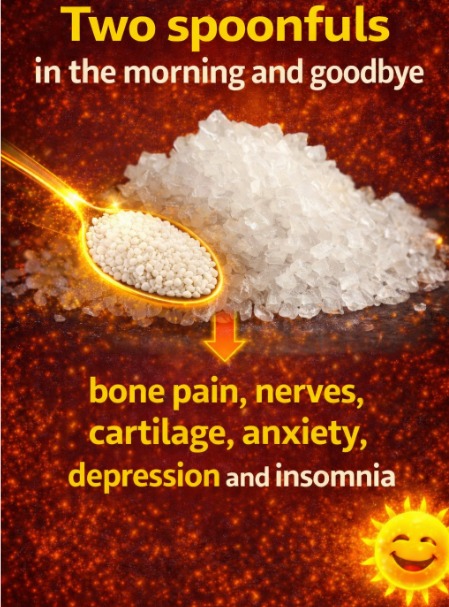 Two spoons in the morning and goodbye to..