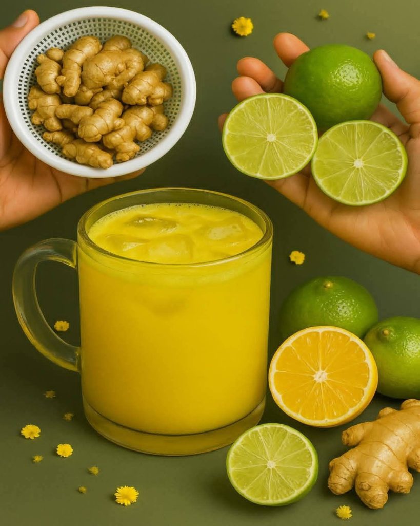 A Simple Ginger–Lemon Mix That Supports Veins
