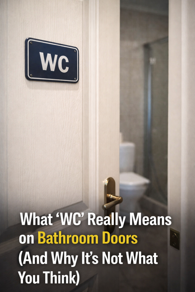What “WC” Really Means on Bathroom Doors (And Why It’s Not What You Think)