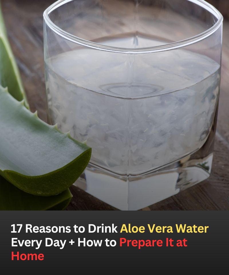 17 Reasons to Drink Aloe Vera Water Every Day + How to Make It at Home