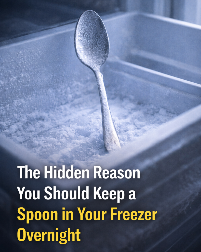 The Hidden Reason You Should Keep a Spoon in Your Freezer Overnight