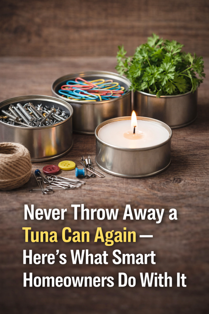 Never Throw Away a Tuna Can Again — Here’s What Smart Homeowners Do With It