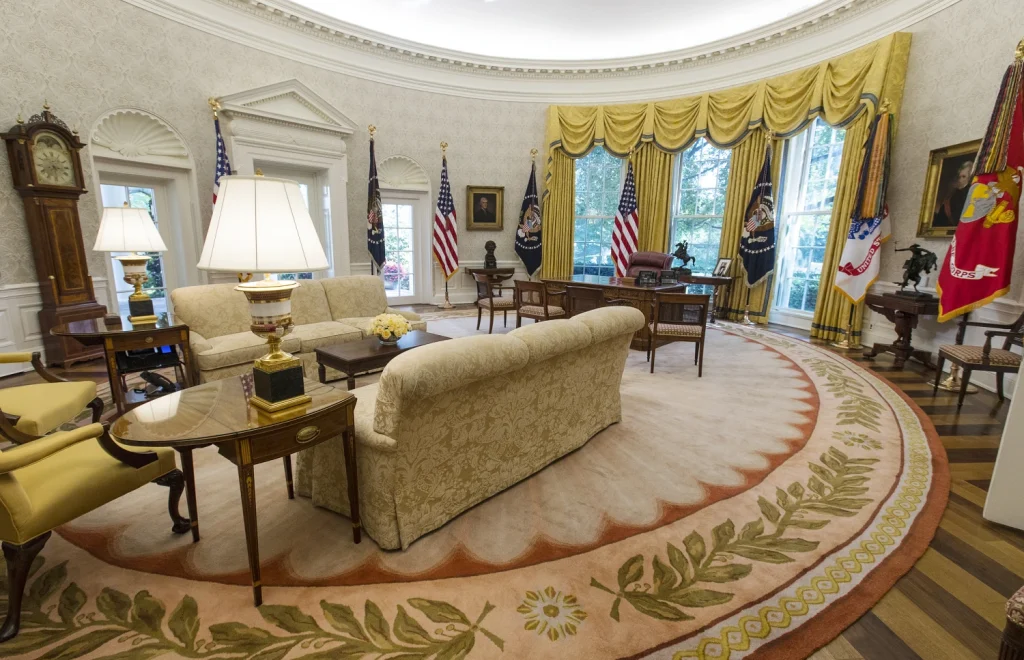 Trump Draws Attention After People Notice a New Photo Displayed Inside the White House