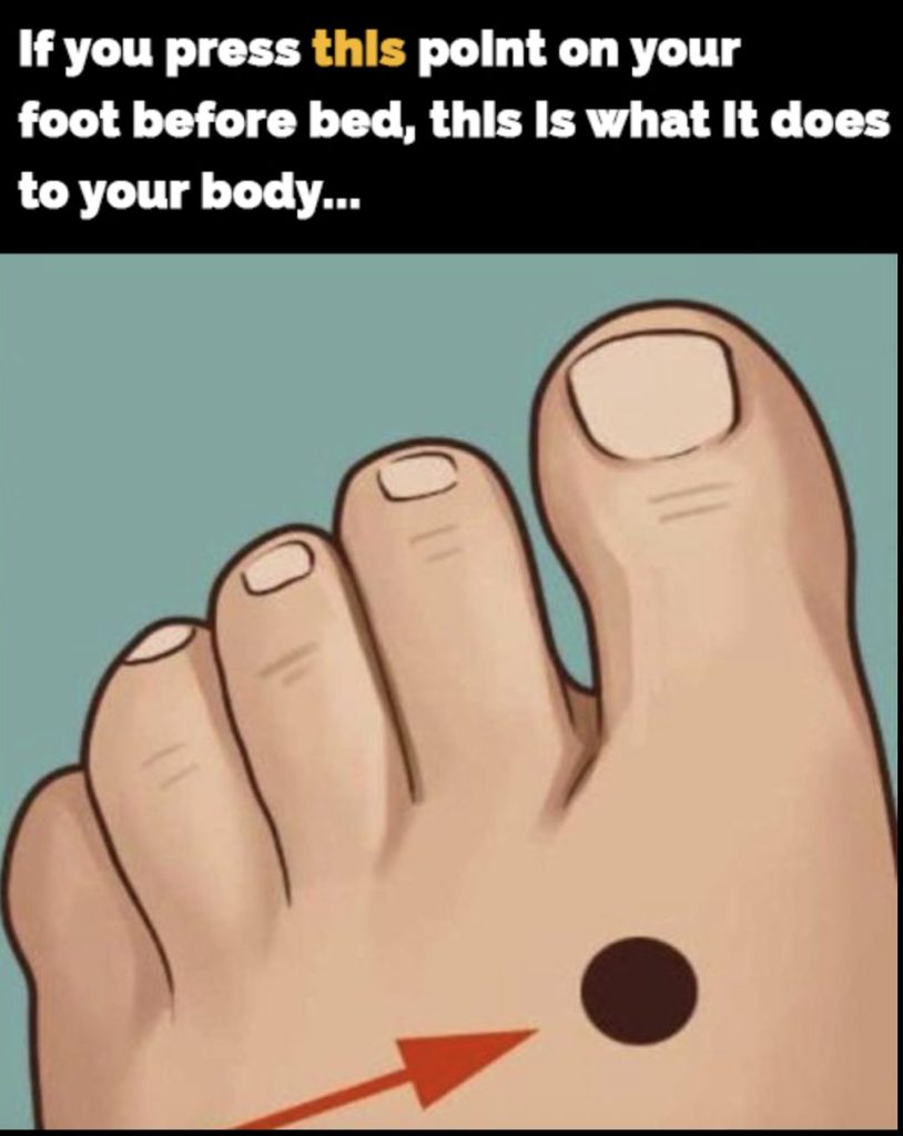 Pressure points on feet provide relief from ‘serious’ conditions