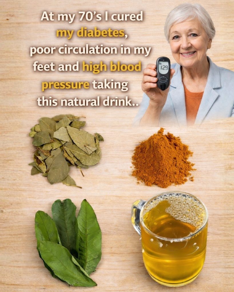 The Natural Drink That Transformed My Health at 70: Goodbye Diabetes, High Blood Pressure, and Poor Circulation