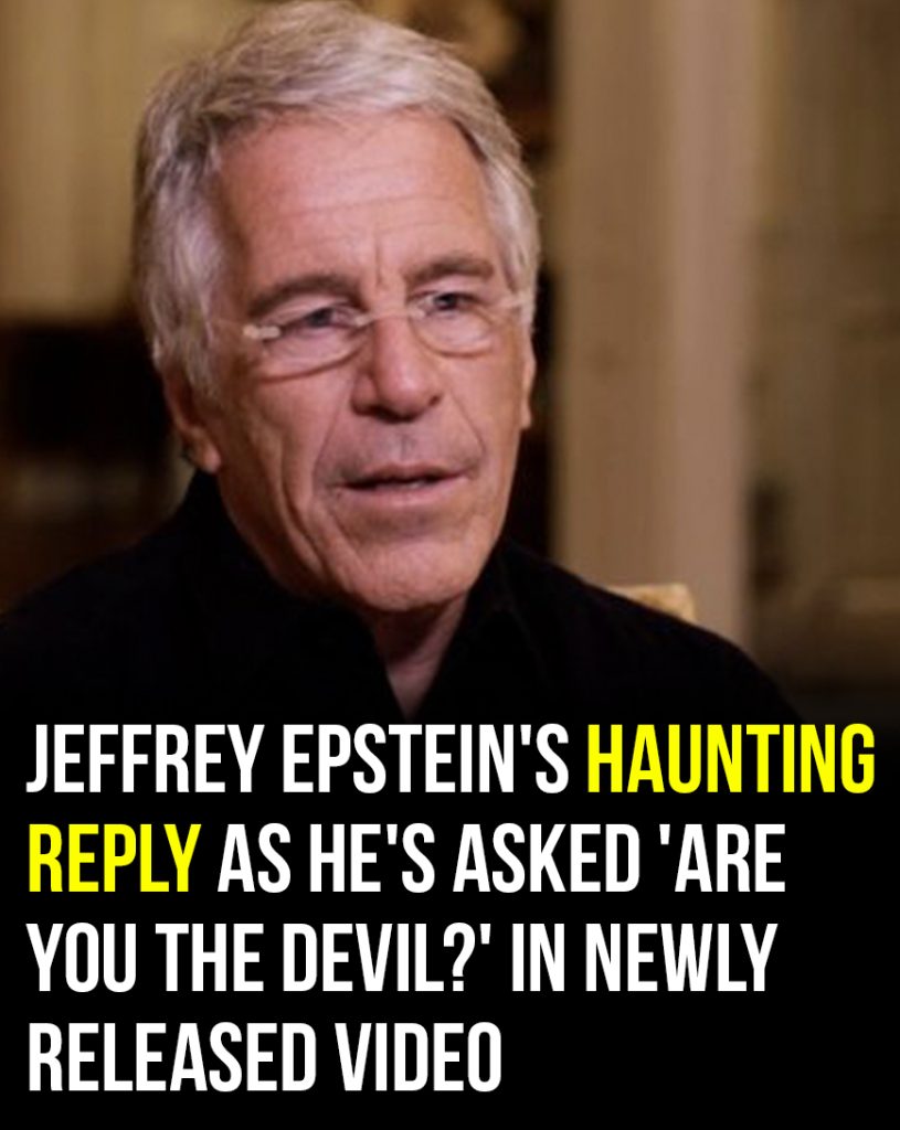 Jeffrey Epstein’s haunting reply as he’s asked ‘are you the devil?’ in new video