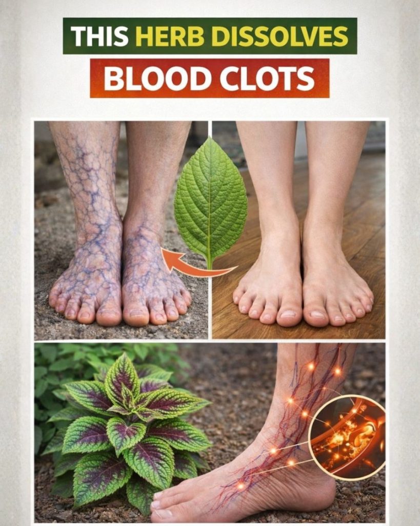 The Most Powerful Herbs That Support Healthy Blood Circulation in the Legs — Naturally