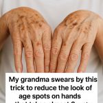 My grandma swears by this trick to reduce the look of age spots on hands that takes almost 0 work. Here’s how it works