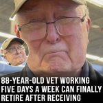 88-year-old veteran working five days a week can finally retire after receiving $1.5 million from strangers