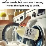 Vinegar: The Key to Whiter Whites and Softer Towels (But Most People Use It Wrong). Here’s the Right Way
