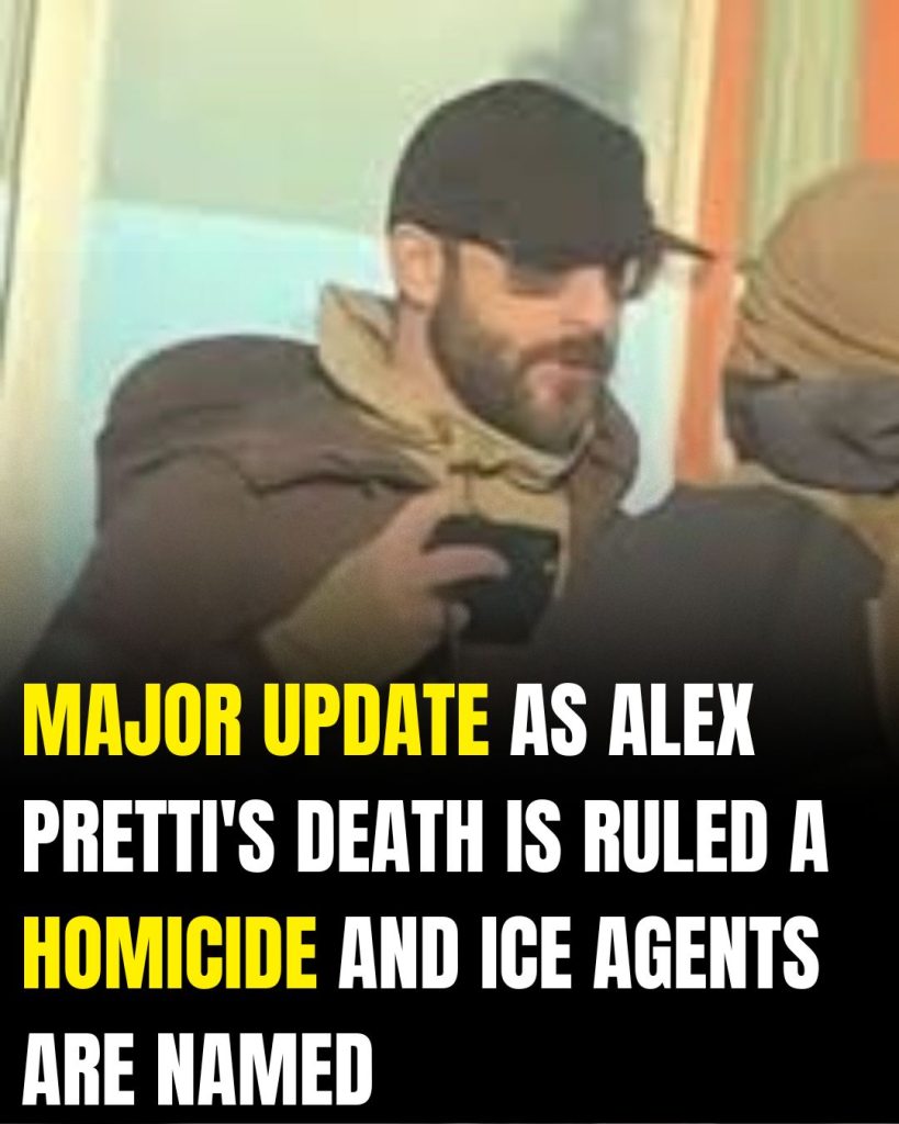 Alex Pretti’s Death Ruled A Homicide As ICE Agents Involved Are Named