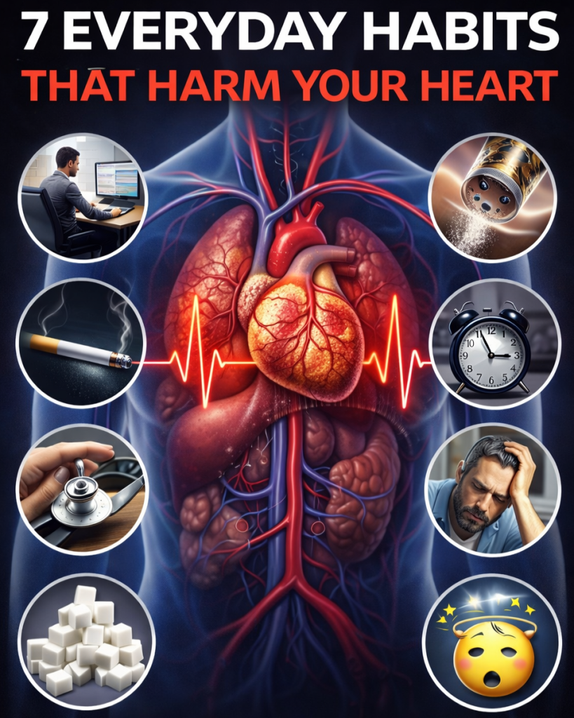 Doctors Warn: 7 Everyday Habits That Harm Your Heart